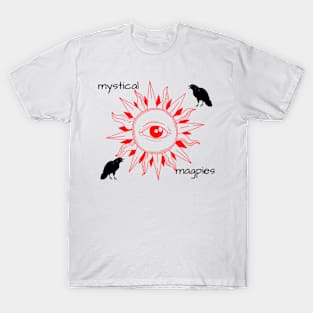 Mystical Magpies Red T-Shirt